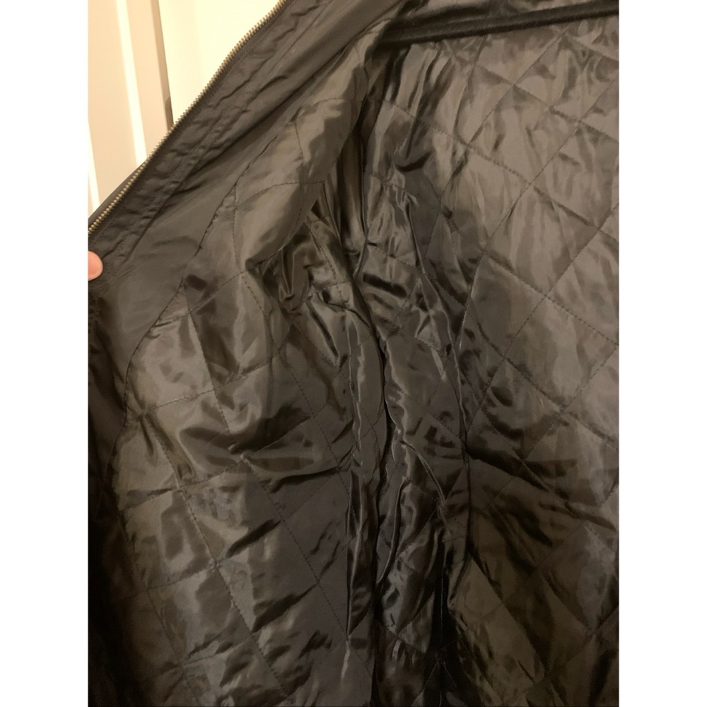 NEW Forever 21 Plus 2X Black Lightweight Waisted Jacket, Lined, Zip and Snap - Picture 7 of 15